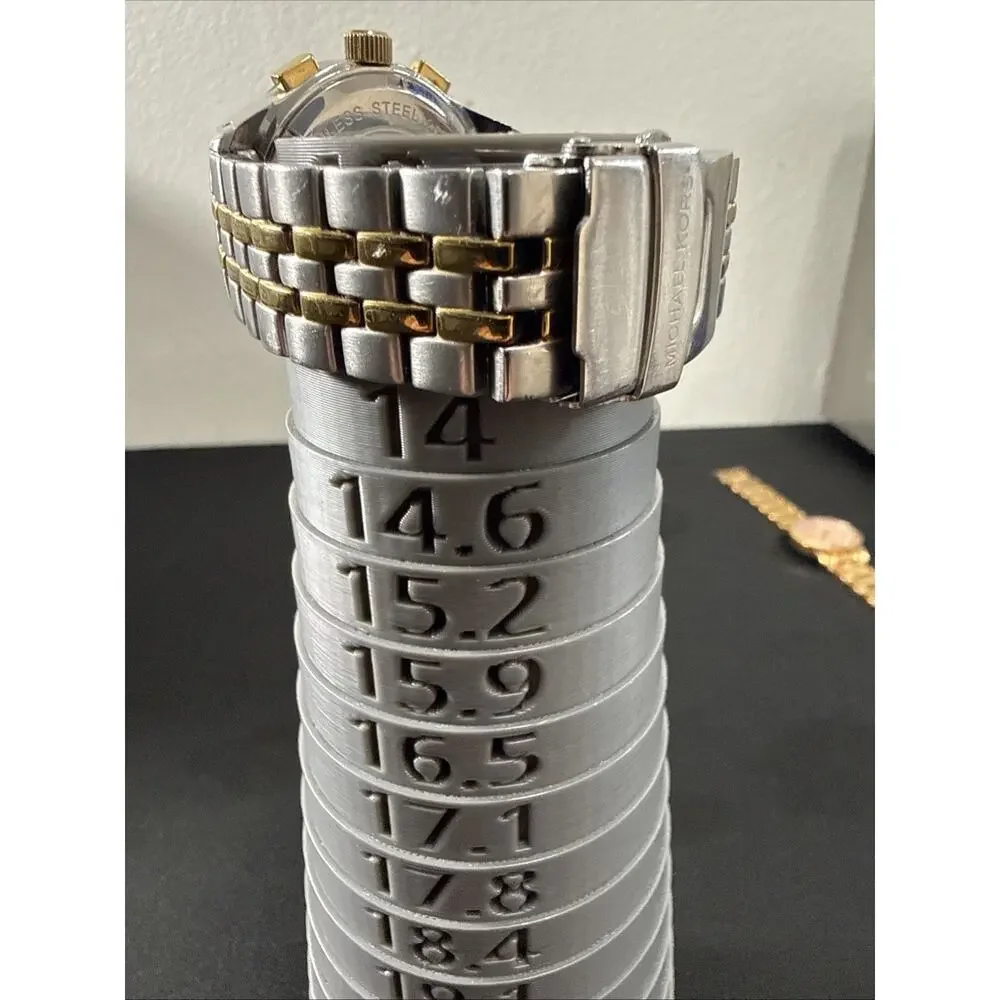 WOMENS MICHAEL KORS RITZ MK-5098 5.5-5.75” BAND 38mm CASE NEW BATTERY (B28)